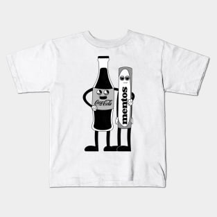 Coca Cola and Mentos. Kids T-Shirt